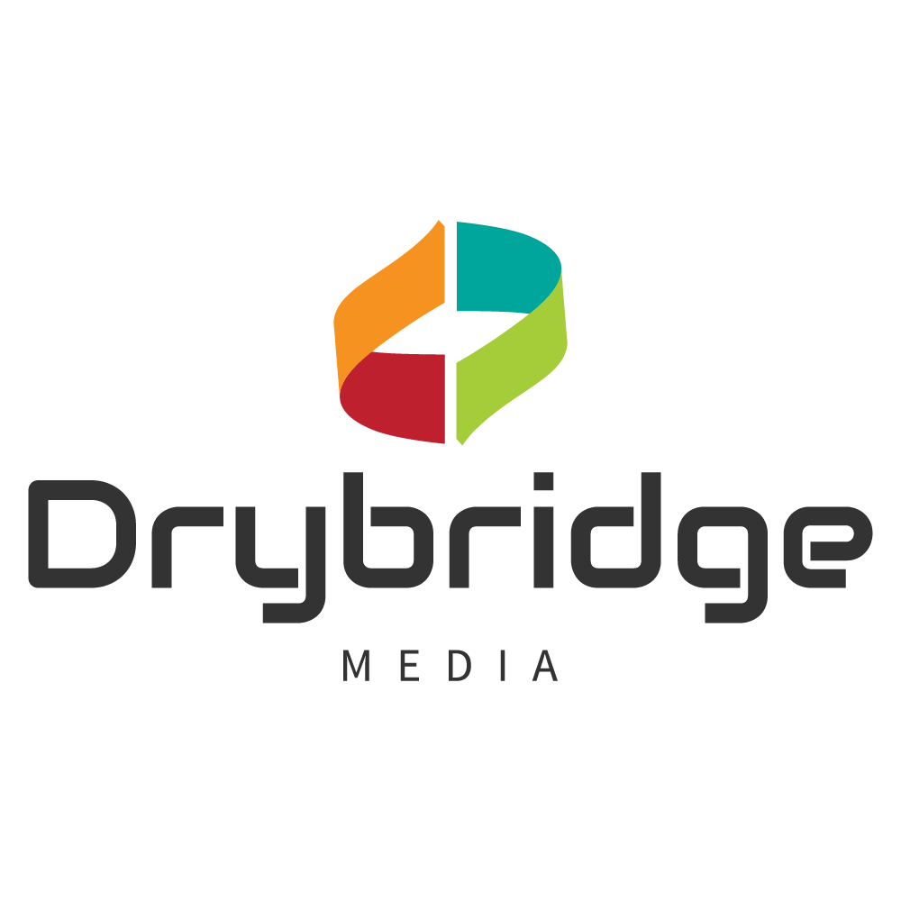Drybridge Media logo. Vector image